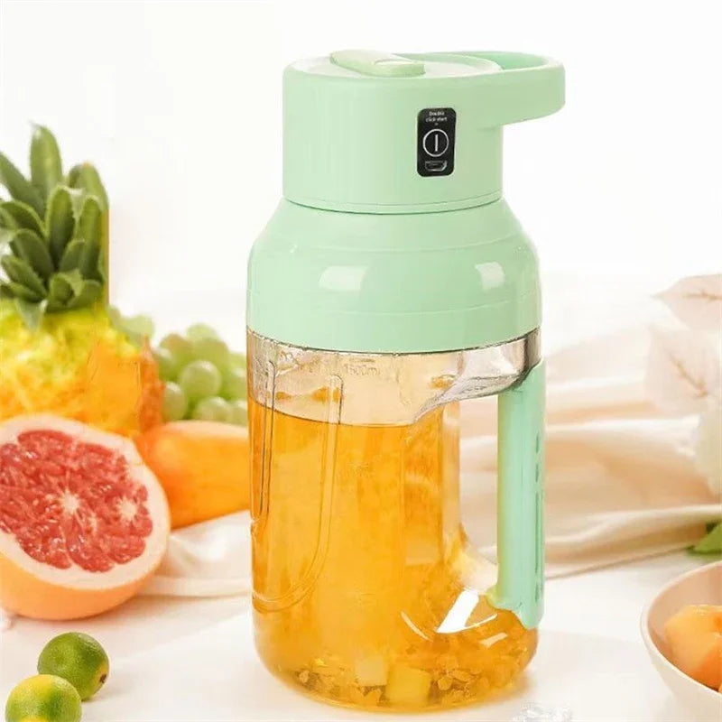 Electric Fruit Juicer 80W Motor Food Grade PC Plastic Liner