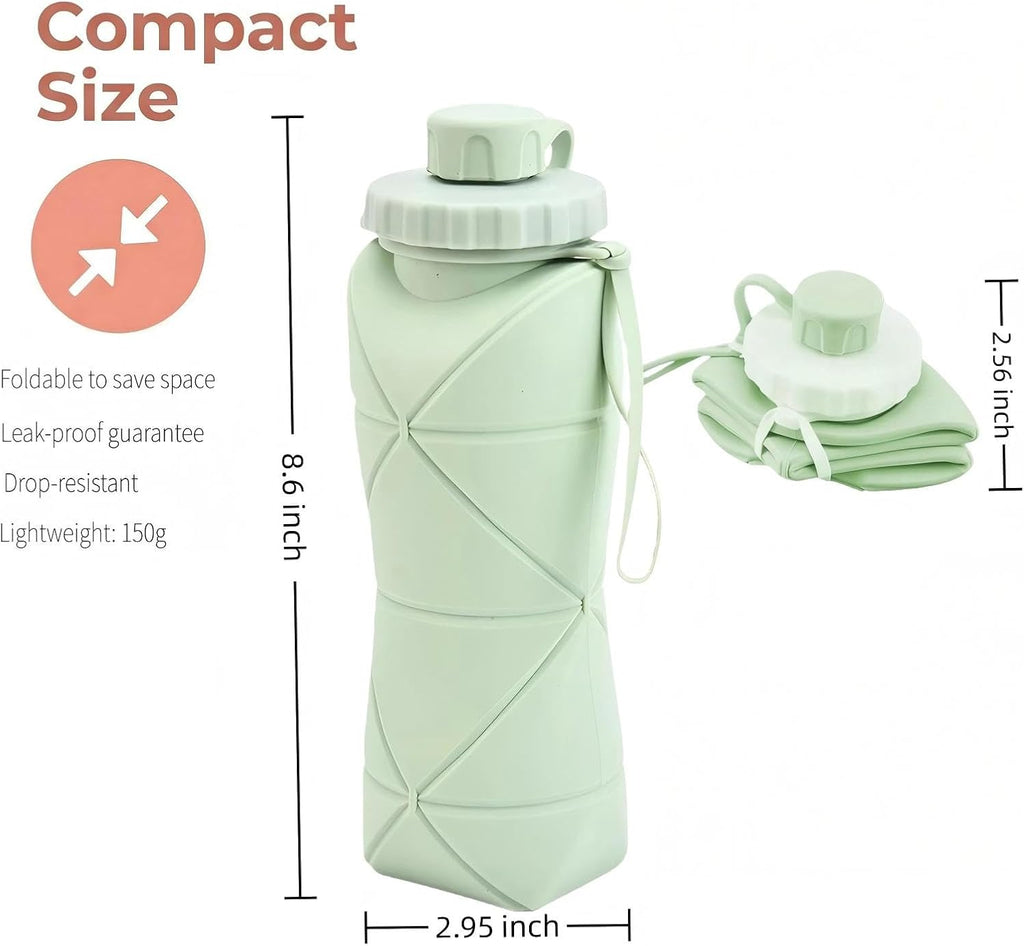 Leakproof travel water bottle for gym and hiking