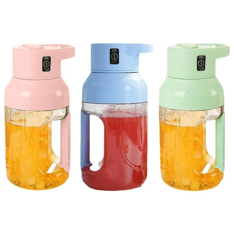 Portable Blender 1600ml Fresh Fruit Juice Smooth Blend Result