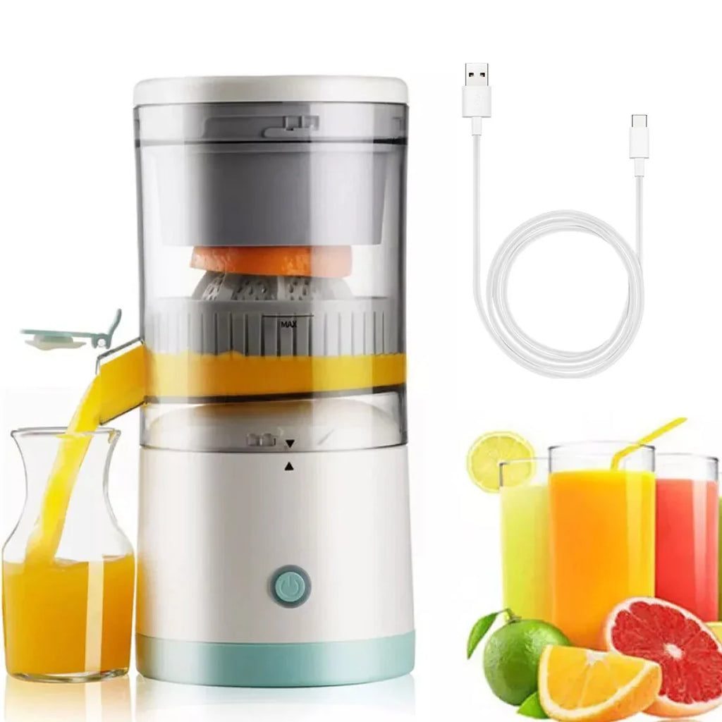 Automatic portable electric juicer for healthy homemade drinks